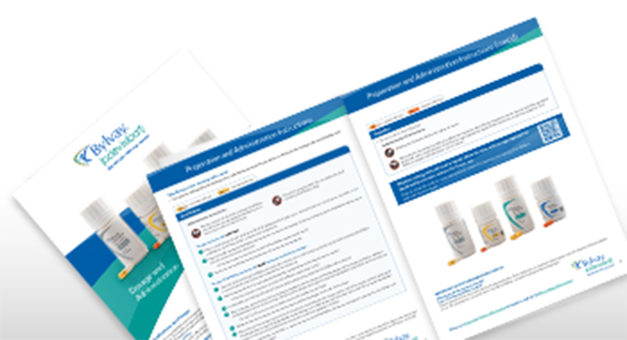 Preparation and Administration Instructions downloadable PDF.